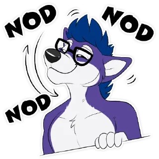 Sticker 🙂 Daxxwolfe