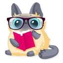 Sticker 👓 Cute fluffy Simi