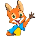 Sticker 👋 Ferdinand Fox