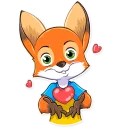 Sticker 😘 Ferdinand Fox