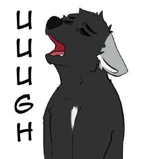 Sticker 💤 Lone wolfy