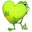 Sticker ❤ Mr. Green Frogo