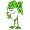 Sticker 👌 Mr. Green Frogo