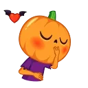 Video sticker 😘 Pumpkin Man