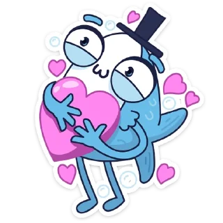 Video sticker ❤️ mr. Fish :: @AuthorStickers