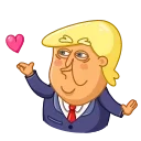 Video sticker 😘 Trump