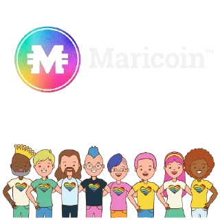 Sticker 🌈 Maricoin