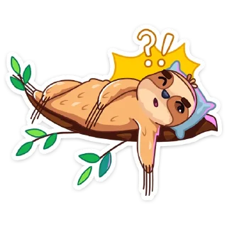 Sticker 😴 Lenny :: @AuthorStickers