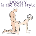 Sticker 😋 Doggy Style for Sex @stickersb2b