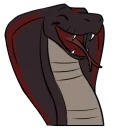 Sticker 😊 Odontaspis Demon Snake