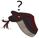 Sticker 🤔 Odontaspis Demon Snake