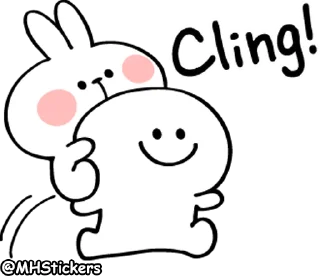 Video sticker 😋 @MHStickers Spoiled Rabbit Onomatopee