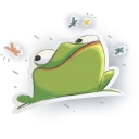 Sticker 😏 Froggos by Triffin