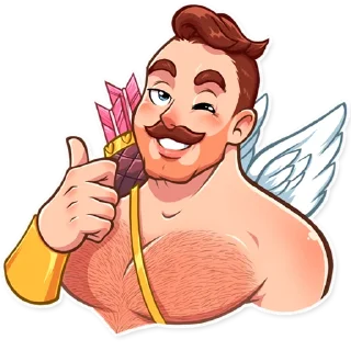 Video sticker 👍 Cupid