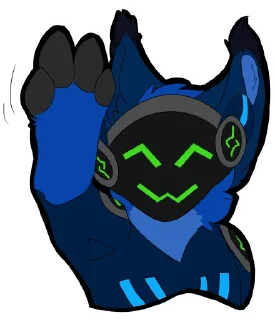 Sticker 👋 Drakal - Protogen