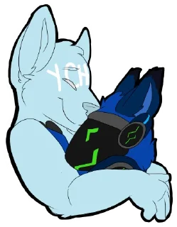 Sticker 🤗 Drakal - Protogen