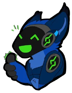 Sticker 👍 Drakal - Protogen