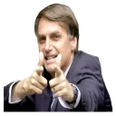 Sticker 👈 Jair Bolsonaro