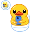 Sticker 🚽 Duck X2