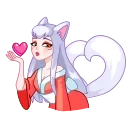 Video sticker 😘 Kitsune