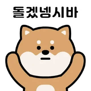 Sticker 💬 에이시바의 일상 By @KakaoEmoticon