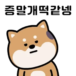 Sticker 💬 에이시바의 일상 By @KakaoEmoticon