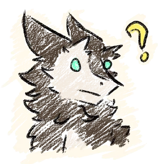 Sticker ❓ Paixao the Eastern Sergal @TatoTots2