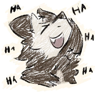 Sticker 😂 Paixao the Eastern Sergal @TatoTots2