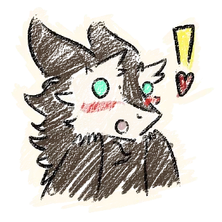 Sticker ❗️ Paixao the Eastern Sergal @TatoTots2