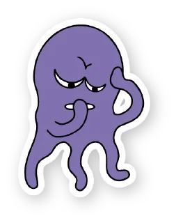 Sticker 😩 octopus