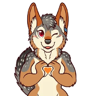 Video sticker 🧡 fhyra jackal