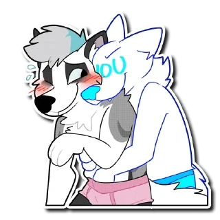 Video sticker 😳 @frostedpawde — @stckrRobot