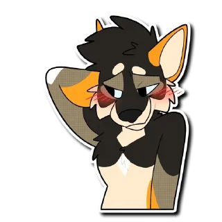 Sticker 😳 @frostedpawde — @stckrRobot