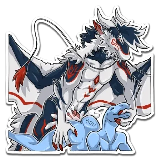 Sticker 🥛 Yuezhuo Dragon Stickers