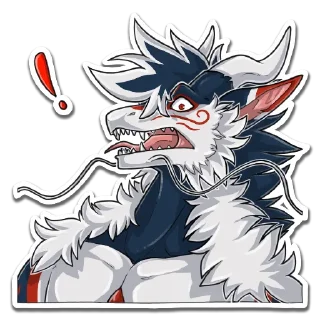 Sticker 😯 Yuezhuo Dragon Stickers