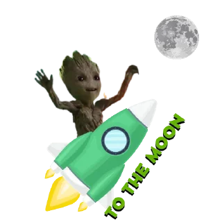 Video sticker 🚀 GrootCoin