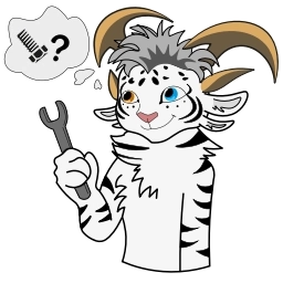 Sticker 🔧 Amaranth The Tiger