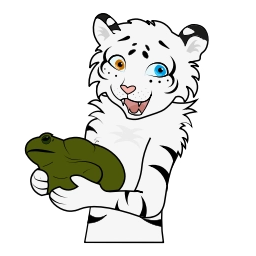 Sticker 🐸 Amaranth The Tiger