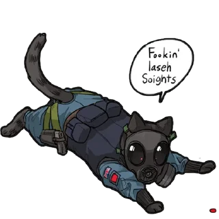 Sticker 😾 R6 stuff