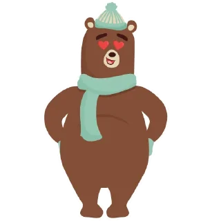 Sticker 😍 bear