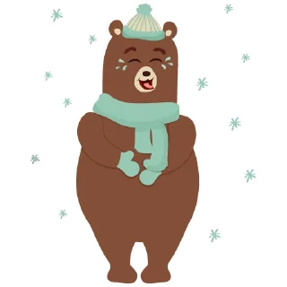 Sticker 😂 bear