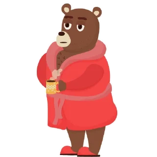 Sticker 😐 bear