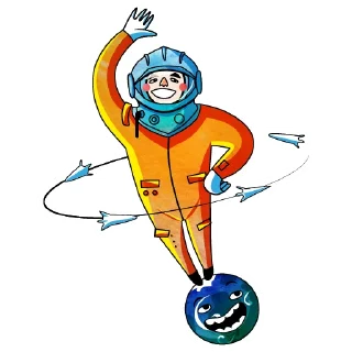 Sticker 😊 gagarin