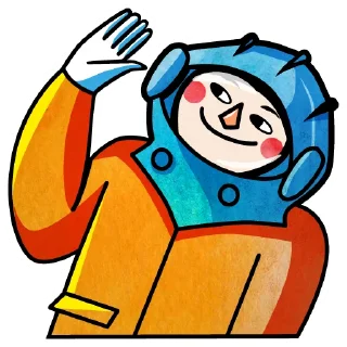 Sticker 😊 gagarin