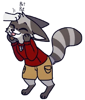 Sticker 🦝 Miles Seawind