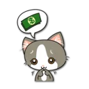 Sticker 💵 Kitty Bell / By OsmerOmar