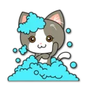 Video sticker 🛁 Kitty Bell / By OsmerOmar