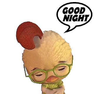 Sticker 🛌 @STIKERFORALL 🇬🇧 CHICKEN LITTLE