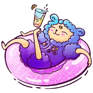 Sticker ☺️ AstroLamb