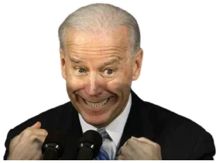 Sticker 🤪 Creepy Joe Biden